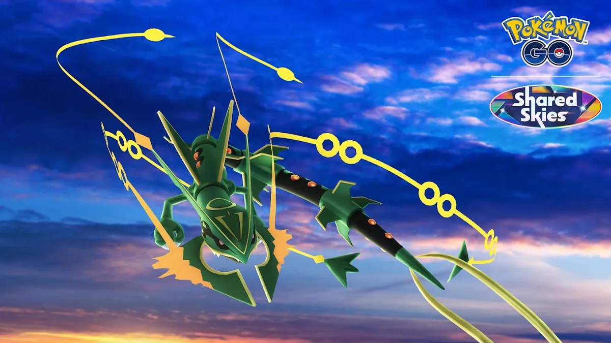 Mega Rayquaza Shared Skies event June 2024