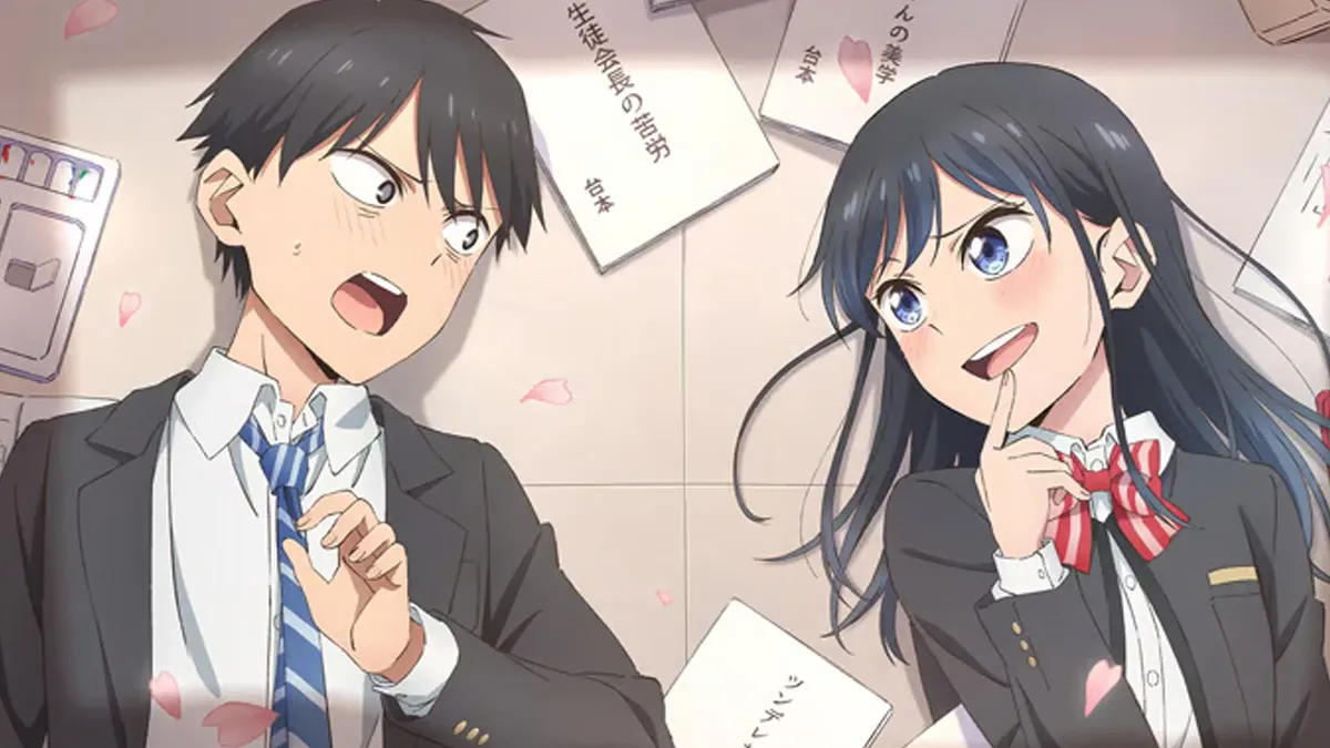 Pseudo Harem keyart from Crunchyroll